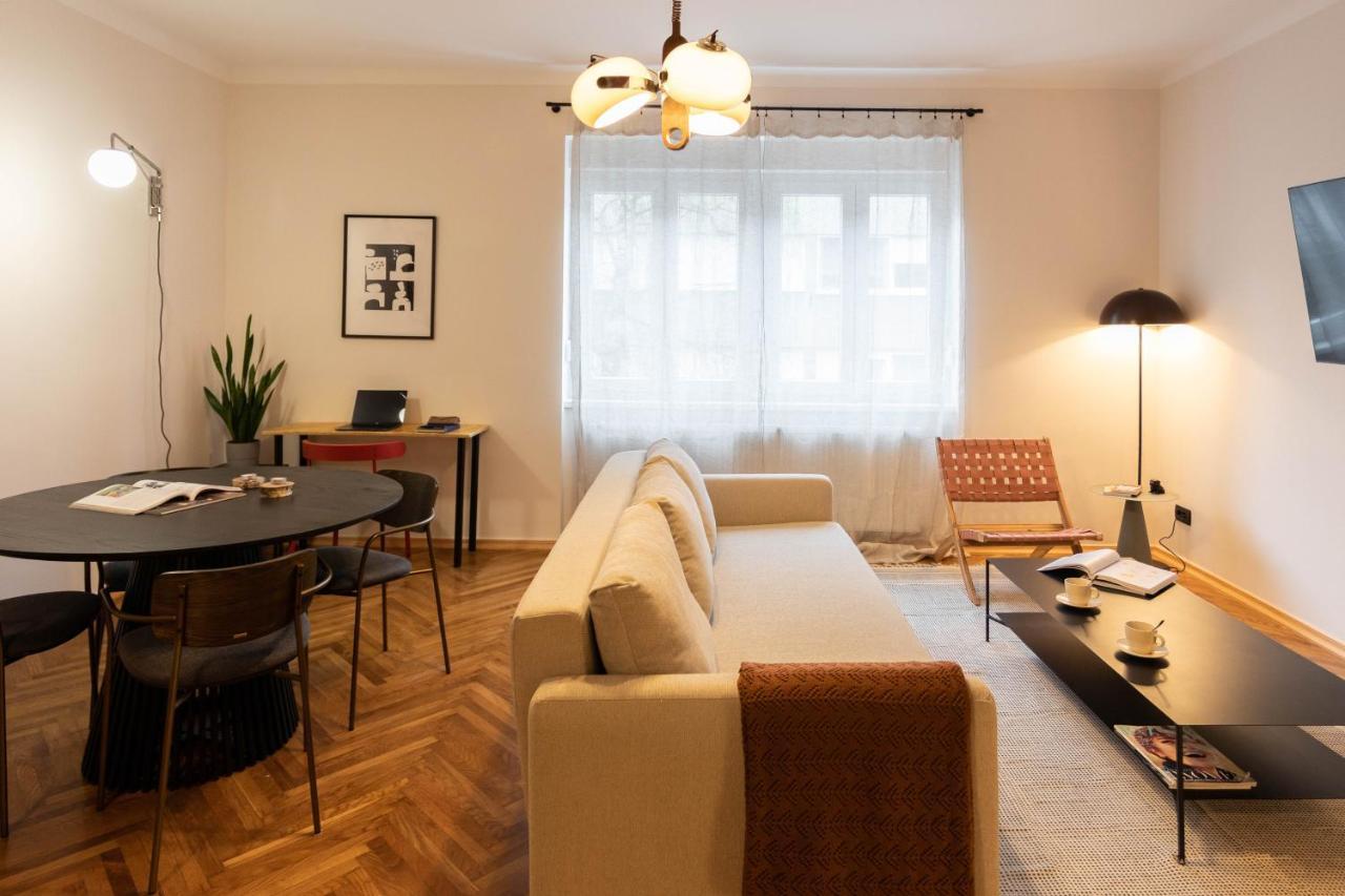 Design 1Bdr Apartment With Balcony Zagreb Exterior photo